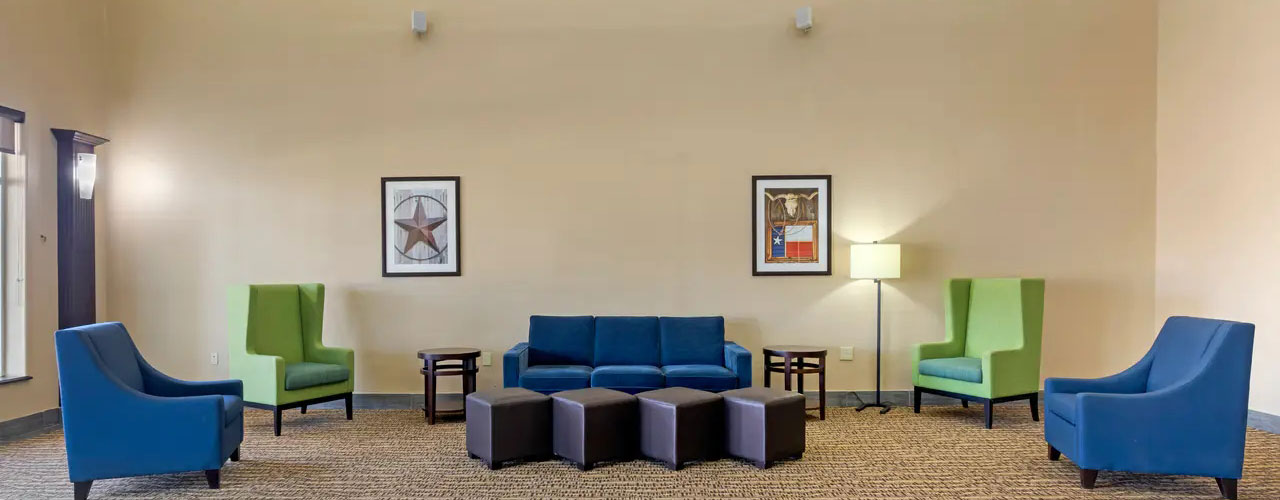 A stylishly Decorated Lobby A stylishly Decorated Lobby